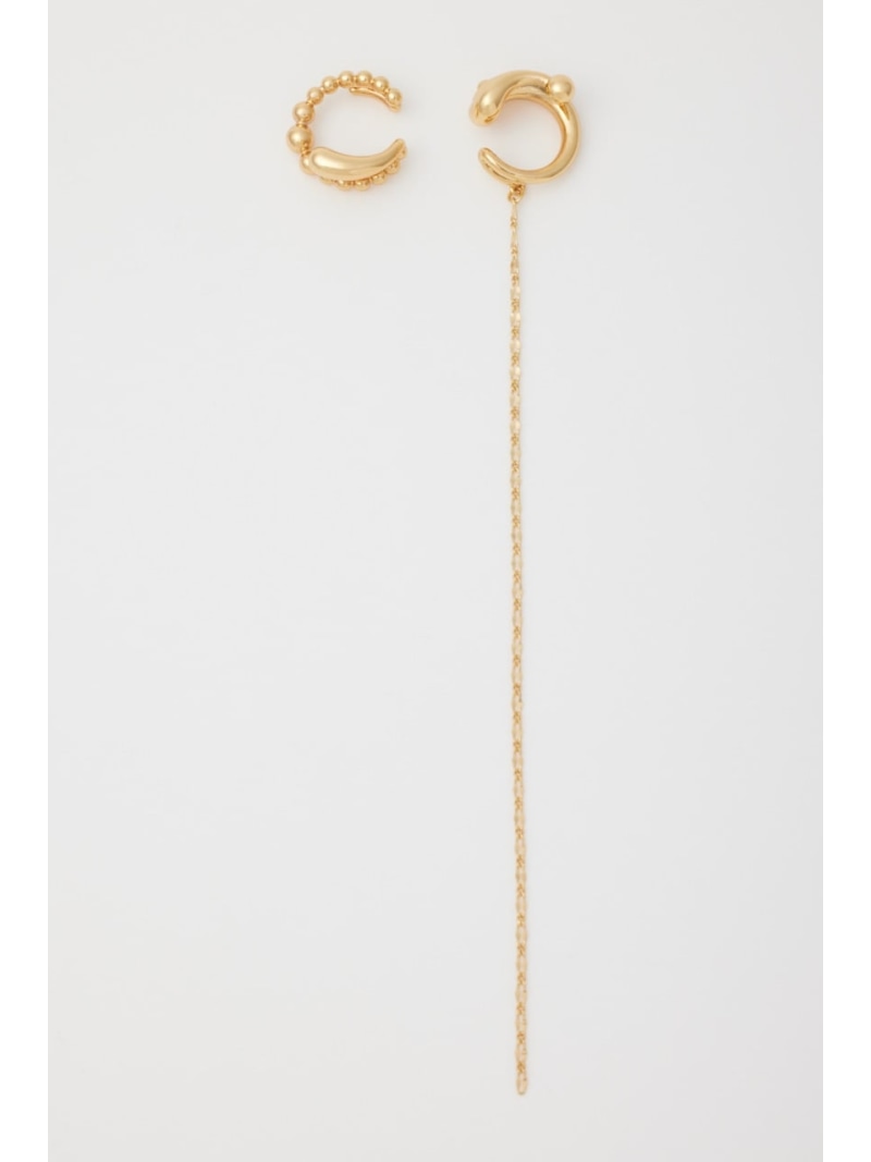 R/C SWAY CHAIN EAR CUFF SLY スライ アクセサリー・腕時計 その他のアクセサリー・腕時計 ゴールド ブラック[Rakuten Fashion]