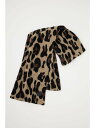 PATTERN KNIT スカーフ MOUSSY マウジー ファッション雑貨 マフラー・ストール・ネックウォーマー カーキグリーン ブラウン【送料無料】[Rak...