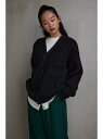 【SALE/60%OFF】スポンディッシュケーブルカーディガン AZUL BY MOUSSY アズールバイマウジー トップス カーディガン グレー ホワイト ブ...