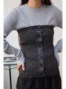 【SALE/50%OFF】ニットビスチェ AZUL BY MOUSSY アズールバイマウジー トップス ニット ブラック グリーン【RBA_E】[Rakuten...