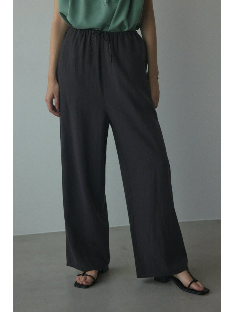 relax pants BLACK BY MOUSSY ubNoC}EW[ pc ̑̃pc ubN sNyz[Rakuten Fashion]