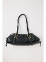【SALE/50%OFF】WIDE F/LEATHER ショルダーバッグ MOUSSY マウジー バッグ その他のバッグ ブラック【RBA_E】【送料無料】[R...