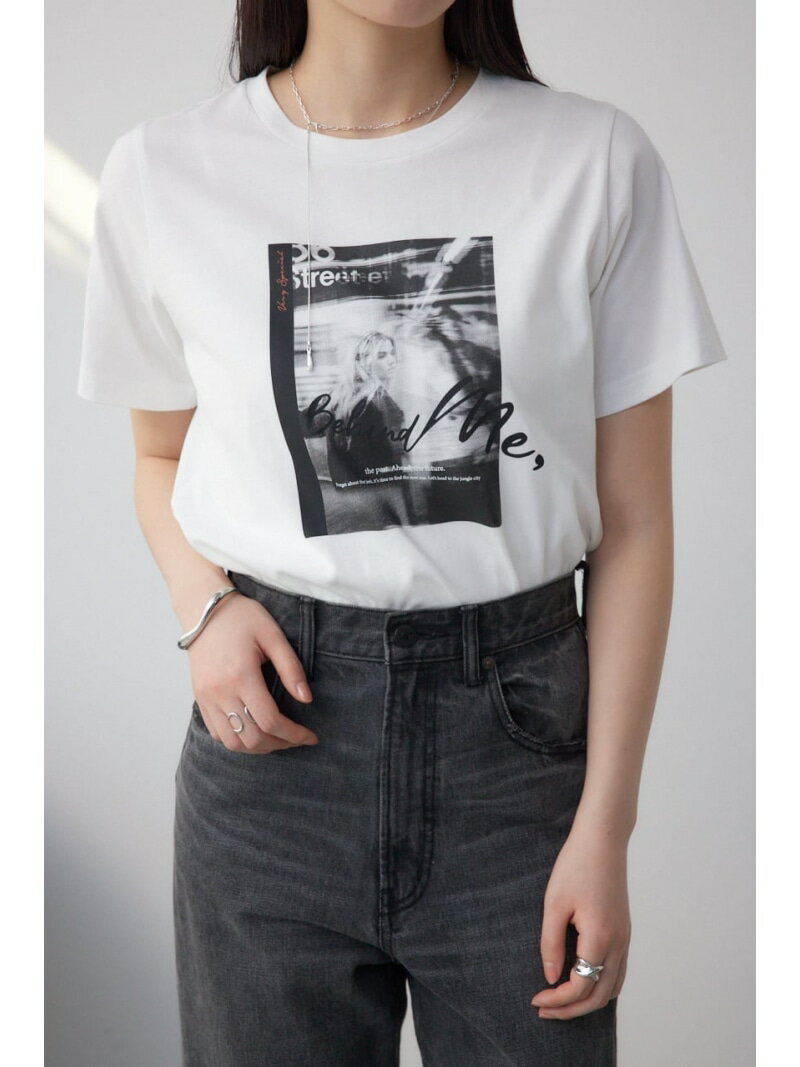 フォトプリントTシャツ AZUL BY MOUSSY �