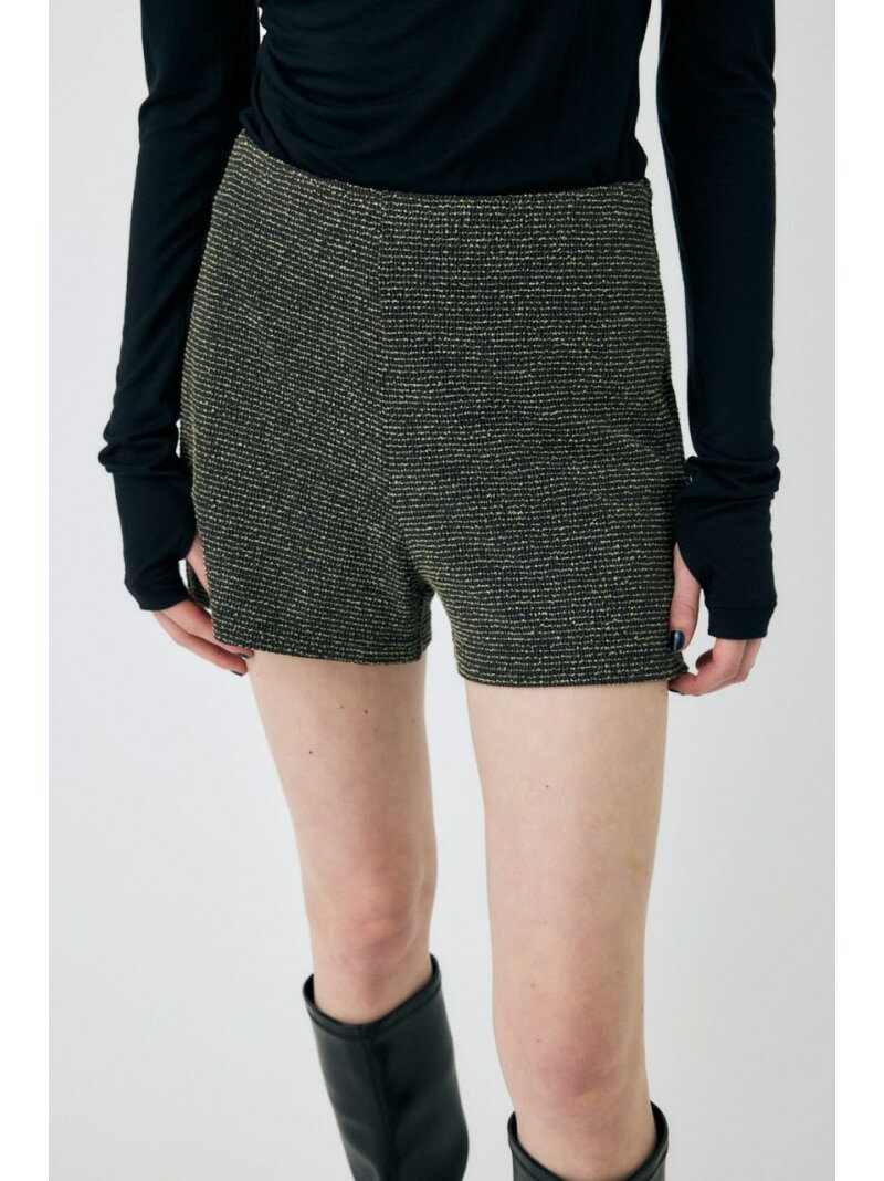 Rakuten - 【SALE／50%OFF】BOUCLE TWEED ショーツ MOUSSY マウジー パンツ その他のパンツ ブラック【RBA_E】【送料無料】[Rakuten Fashion]