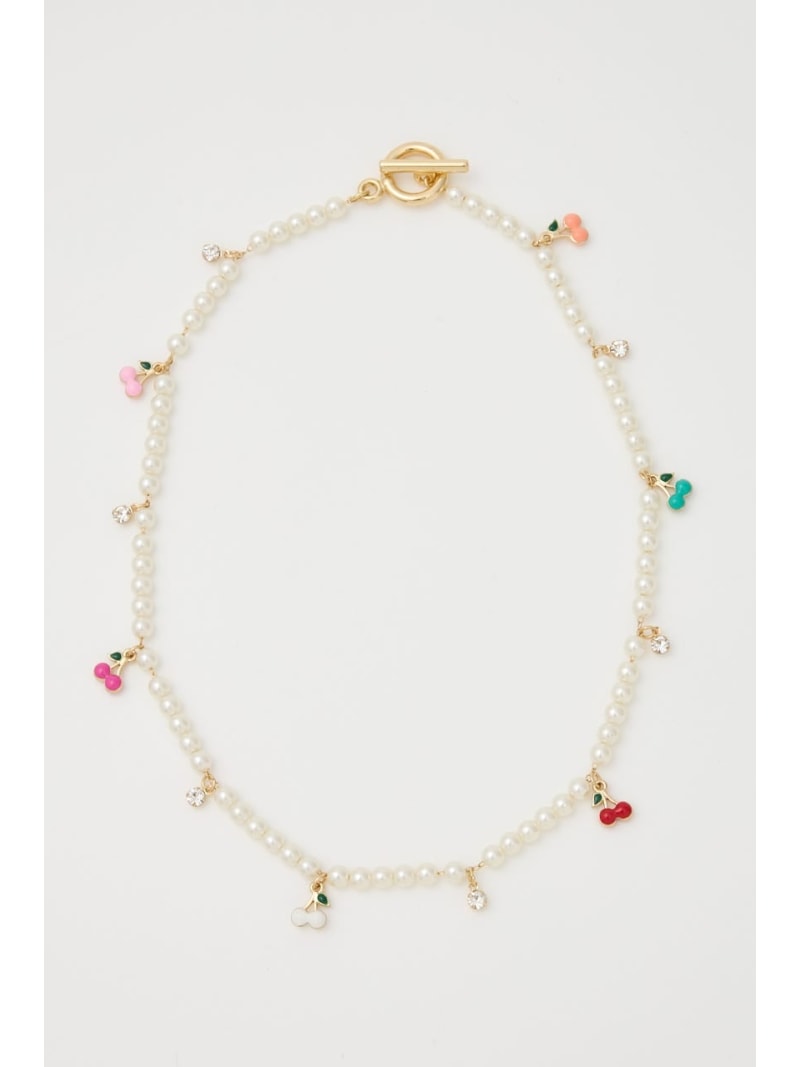 【SALE／20%OFF】サクランボフェイクパールネックレス RODEO CROWNS WIDE BOWL ロデオクラウンズワイドボウル アクセサリー・腕時計 ネックレス【RBA_E】[Rakuten Fashion]