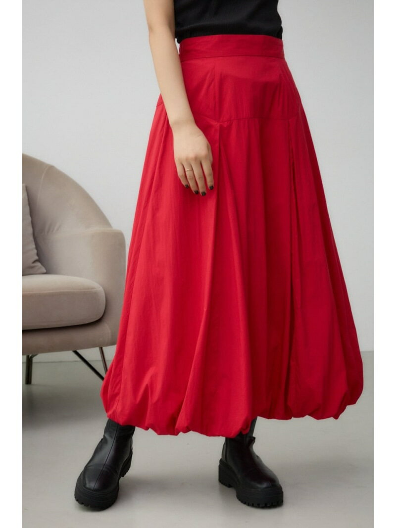 ボリュームナイロンバルーンスカート...