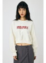 RHINESTONE MOUSSY プルオーバー MOUSSY マウジー トップス スウェット・トレーナー グレー ブラック ホワイト【送料無料】[Rakute...