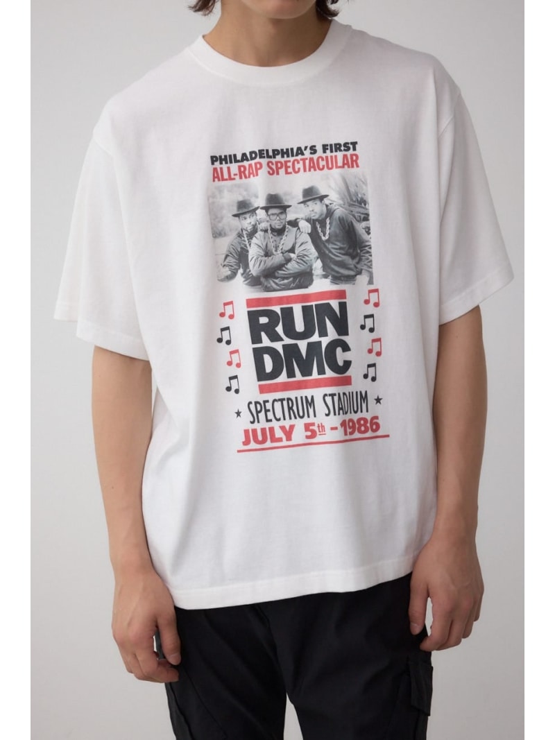 Rakuten - 【SALE／20%OFF】【RUNDMC】ビンテージラップ半袖TEE AZUL BY MOUSSY アズールバイマウジー トップス カットソー・Tシャツ ホワイト ブラック【RBA_E】【送料無料】[Rakuten Fashion]