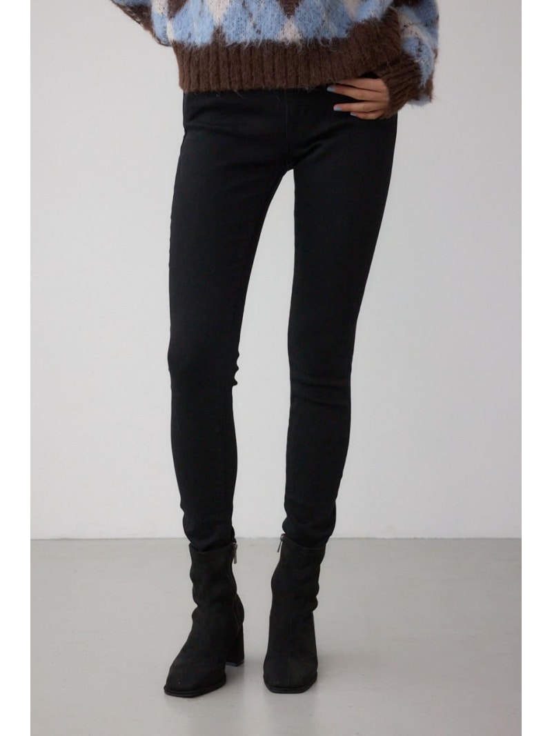 AZUL DENIM スキニーデニム AZUL BY MOUSSY アズールバイマウジー パンツ ジーンズ・デニムパンツ ブラック【送料無料】[Rakuten Fashion]