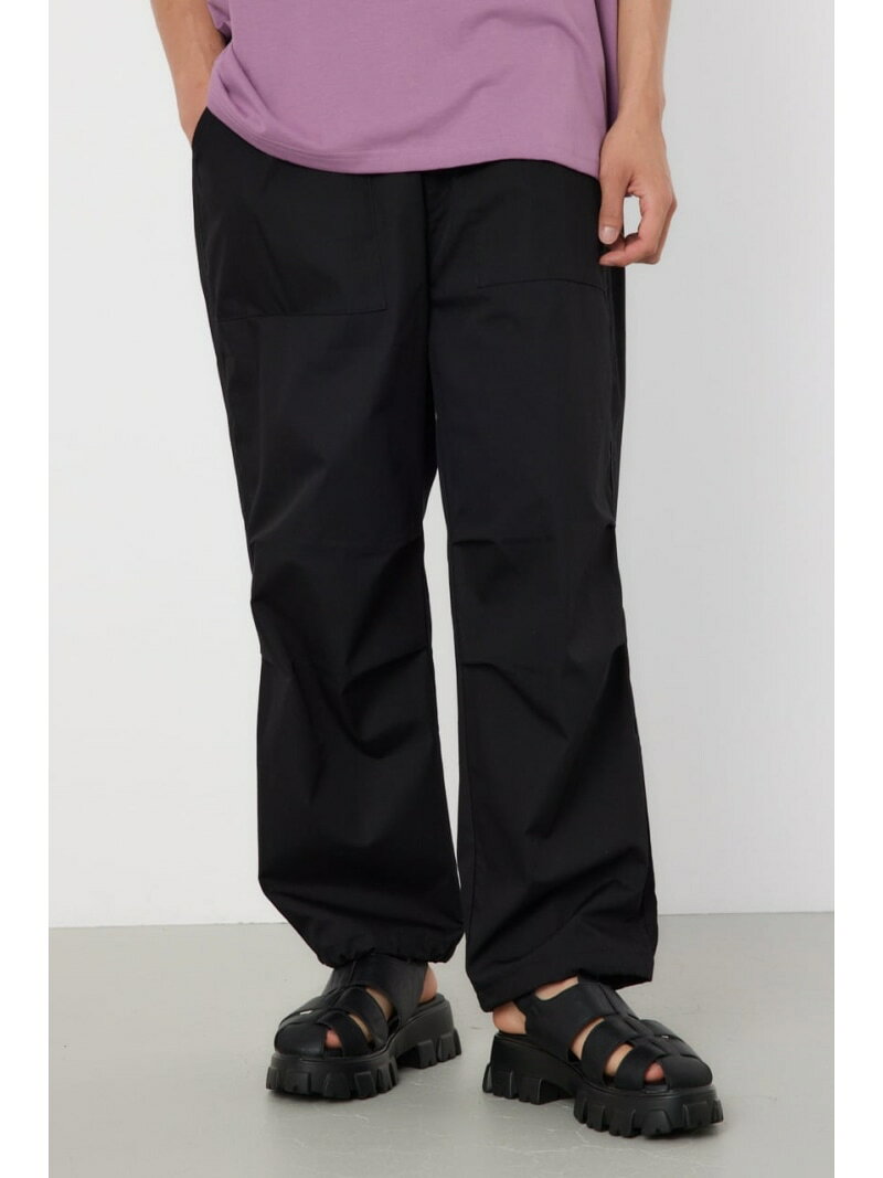 樂天商城 - 【SALE／60%OFF】relax fatigue pants RODEO CROWNS WIDE BOWL ロデオクラウンズワイドボウル パンツ その他のパンツ ブラック【RBA_E】[Rakuten Fashion]