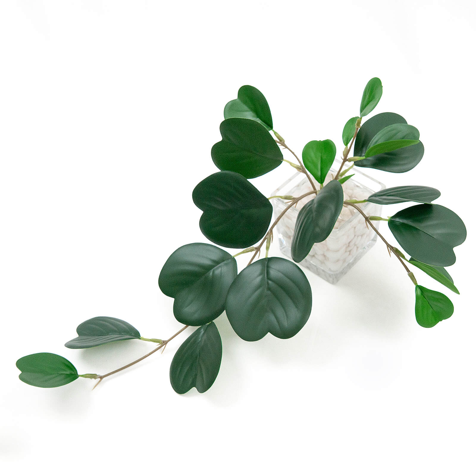 【ポイント30倍 11/18 09:59まで】「レビュ特典あり」人工観葉植物 ハート型 ガラス鉢 卓上 フェイクグリーン インテリア オフィス 鉢植え テラリウム 清潔な石 光沢 おしゃれ ギフト