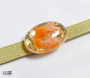 お待たせいたしました!再入荷!★【花に彩られた二匹の金魚。o○】素敵な金魚 帯留め 【祭り 浴衣 和装 きんぎょ オーバル】