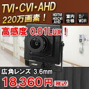 小型防犯カメラ ITC-JK400-F | TVI CVI ...
