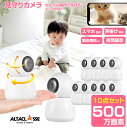 みまもりカメラ「10点セット」見守りカメラ コンパクト スマホ 500万画素 留守番 新生活 5Ghz 対応 ペット カメラ 防犯カメラ 自動追跡 SDカード録画 動体検知 監視カメラ 遠隔操作 WiFi 無線 子供 犬猫 アルタクラッセ(3)