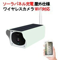 ソーラパネル充電 200万画素　ワイヤレス 屋外 カメラSDカード　バッテリー 充電 配線 電源 不要 wifi スマホ 無線 ワイヤレス　人感センサー録画　　ALT-SL02HS【送料無料】