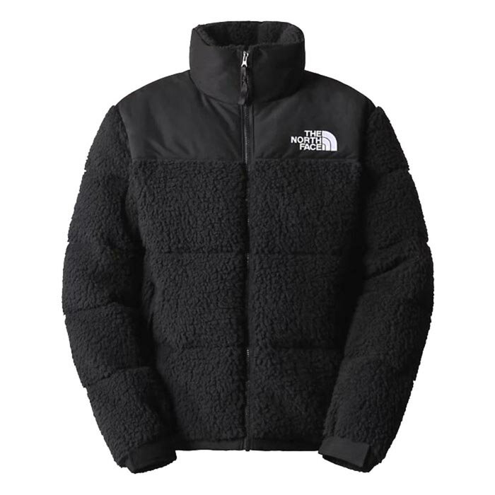 楽天シーズザッカノースフェイス メンズ　シェルパ　ヌプシ　ジャケットTHE NORTH FACE MEN'S SHERPA NUPTSE JACKET耐久 撥水加工 フリースボア　ダウンジャケット ダウンNF0A5A84 JK3 TNF BLACK（黒）　新品