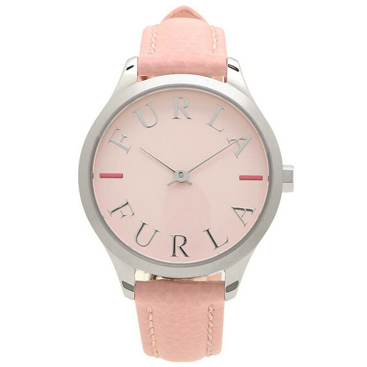 楽天シーズザッカフルラ 時計 ライクロゴ 32mm ウォッチFURLA LIKE LOGO 32MM WATCH腕時計 クォーツ 電池式 アナログ時計シンプル ロゴ プレゼント 新生活レザーベルト シンプル ピンク シルバーR4251124504 81599111 PINK ギフト クリスマス