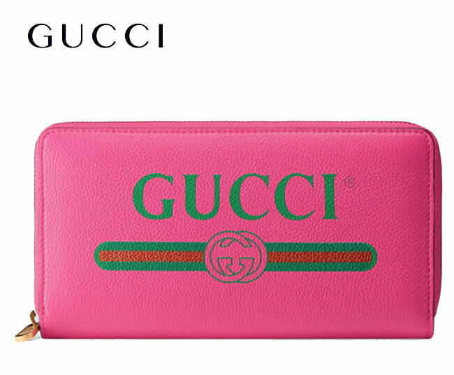 ★ラッピング無料★グッチ 財布 プリントレザー ジップアラウンド ウォレットGUCCI LEATHER ZIP AROUND WALLETGG ラウンドファスナー 小銭入れつき 長財布496317 0GCAT 8840