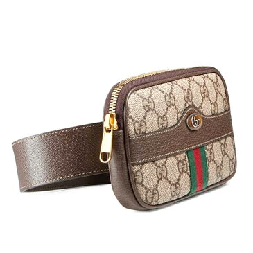 グッチ オフィディア GGスプリーム ベルト付き iPhone ケースGUCCI Ophidia GG Supreme belted iPhone caseウェストポーチ、ウェストバッグ519308 96IWS 8745