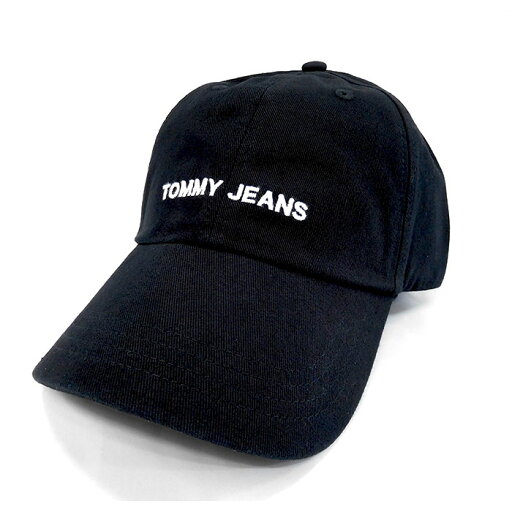 トミージーンズ キャップ メンズ 帽子レディース ユニセックス ロゴギフト プレゼント ラッピング贈り物 クリスマスTOMMY JEANS CAPBLACK AM04677 002 トミージーンズ キャップ メンズ 帽子レディース ユニセックス ロゴギフト プレゼント ラッピング贈り物 クリスマスTOMMY JEANS CAPBLACK AM04677 002