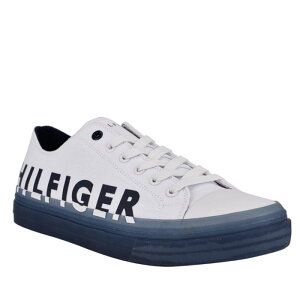 ȥߡҥե ˡ TOMMY HILFIGER TM REIDSCANVAS LOGO SNEAKERȥܡ Х WHITE MULTI FABRIC()