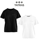 タトラス Tシャツ サーバ レディース 並行輸入品半袖 ロゴ ブランド ティシャツ コットン 綿ギフト プレゼント ラッピング 贈り物 クリスマスTATRAS ...