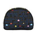 レスポートサック ポーチ ハーフムーンLeSportsac HALFMOON ZIP PAC-MAN パックマン 楕円型ポーチ 化粧ポーチ3827G843 WARP MAZE(ワープメイズ)