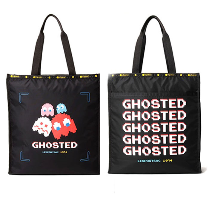 レスポートサック トート バッグ エコバッグ ブックLeSportsac LG BOOK TOTEPAC-MAN3847 G853 GHOSTED TOTE(ゴーステッドトート) ブック