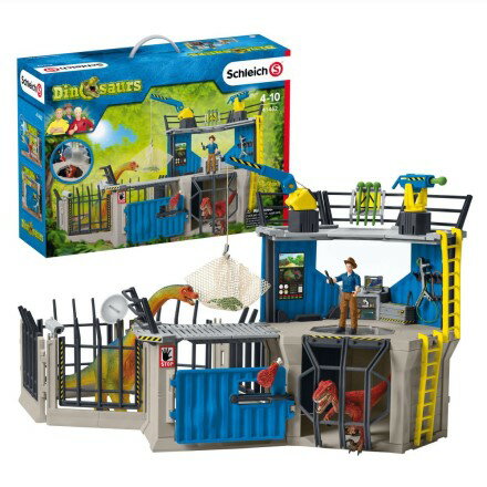 【 正規品 】[ 送料無料 ]シュライヒ Schleich ダイノリサーチステーション おもちゃ 玩具 男の子 子供 恐竜 フィギュア プレゼント ギフト 誕生日 動く