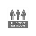 gC}[NXebJ[ I[WF_[ ALL GENDER RESTROOM [ TL-120-GE10 ] i~O[jsNgOV[