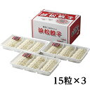 【期間中全品5%OFFクーポン】浜松餃子 15粒×3 HG-3【F5290-03】【メーカー直送】【送料無料(離島不可)】浜松 餃子 お取り寄せ 産直 グルメ ...