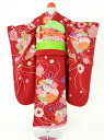 【レンタル商品10%OFF】七五三レンタル フルセット 7才 女児「こまいこちゃま」(身長105cm〜115cm) j718【レンタル】