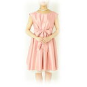 【レンタル商品10%OFF】単品 レンタルドレス レディース(大人)「ピンク×クリームオーガンジーウエストリボンワンピース」9号 g526t【送料無料】【お宮参...