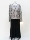 【レンタル商品10%OFF】単品 レンタルドレス レディース(大人)「上着グレー花刺繍」13号 g183t【片道送料無料】【お宮参り】【ミセス】【親族】【レンタ...