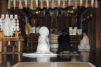 【ポイント5倍/能登半島地震応援企画】【富山県高岡市 有礒正八幡宮 神前挙式フルパック【富山県/結婚..