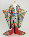 【全商品5%OFFクーポン/ポイント5倍】色打掛 レンタル ブルーバラ花束 k333【打掛セット/結婚式/レンタル/披露宴/和装/花嫁衣裳/赤打掛/送料無料】【...