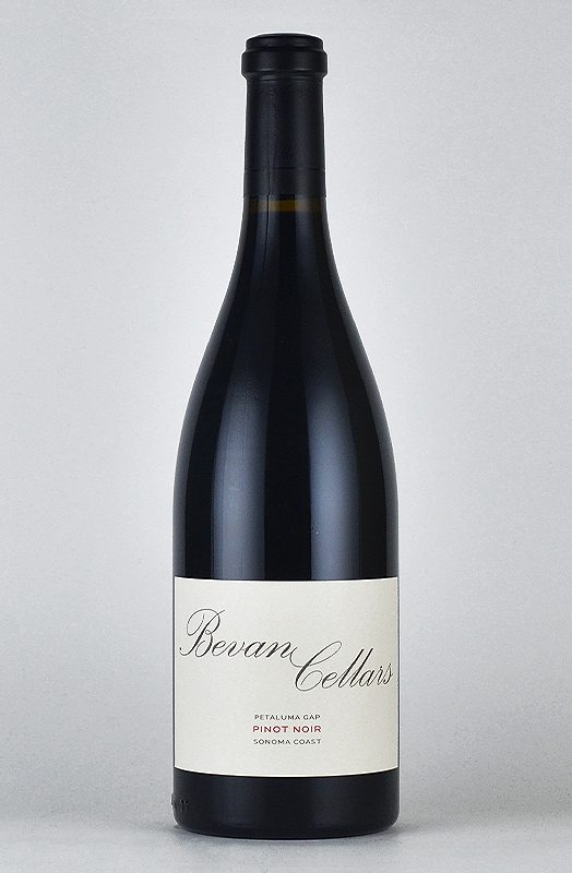 ビーヴァン・セラーズ ピノノワール ペタルマギャップ ソノマコースト Bevan Cellars Pinot Noir Petaluma Gap Sonoma Coast カリフォルニアワイン 赤ワイン カルトワイン