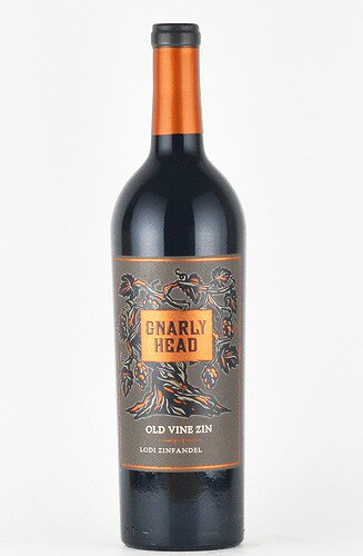 ナーリー・ヘッド ”オールド・ヴァイン” ジンファンデル ロダイ Gnarly Head Old Vine Zinfandel カリフォルニアワイン 赤ワイン