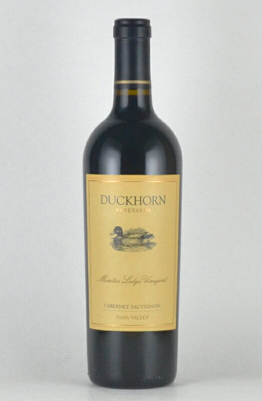 楽天しあわせワイン倶楽部ダックホーン ”モニター・レッジ・ヴィンヤード” カベルネソーヴィニヨン ナパヴァレー[2018]Duckhorn Cabernet Sauvignon Monitor Ledge Napa Valley カリフォルニアワイン ナパバレー 赤ワイン