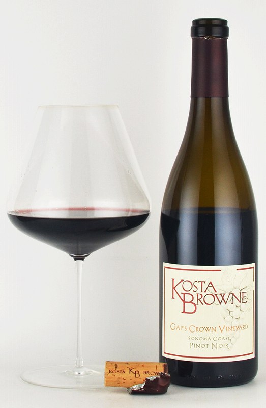 コスタ・ブラウン ”ギャップス・クラウン・ヴィンヤード” ピノノワール ソノマコースト Kosta Browne ”Gap's Crown Vineyard” Pinot Noir Sonoma Coast カリフォルニアワイン 赤ワイン