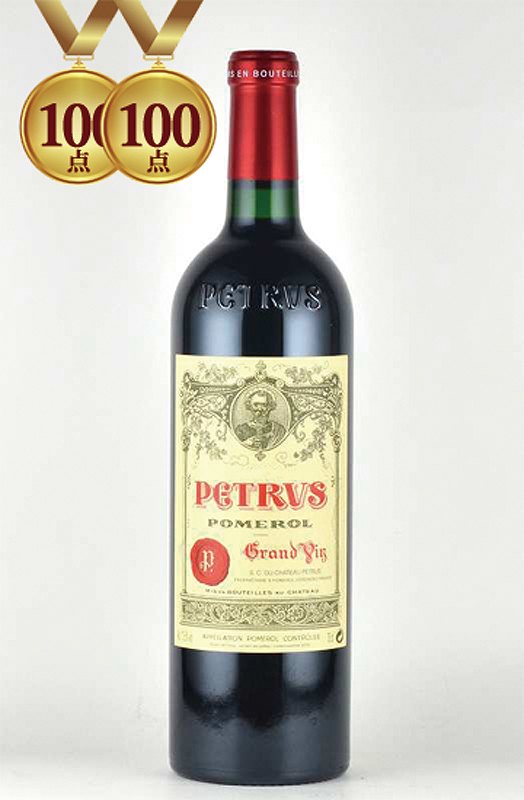 WA100点　JS100点　シャトー・ペトリュス　2010　CH. Petrus