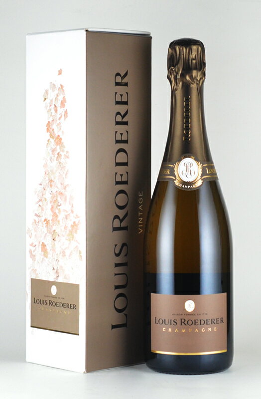 化粧箱入り ルイ・ロデレール ”ブリュット ヴィンテージ”[2015][正規品][化粧箱入り] Louis Roederer Brut Vintage シャンパーニュ スパークリングワイン