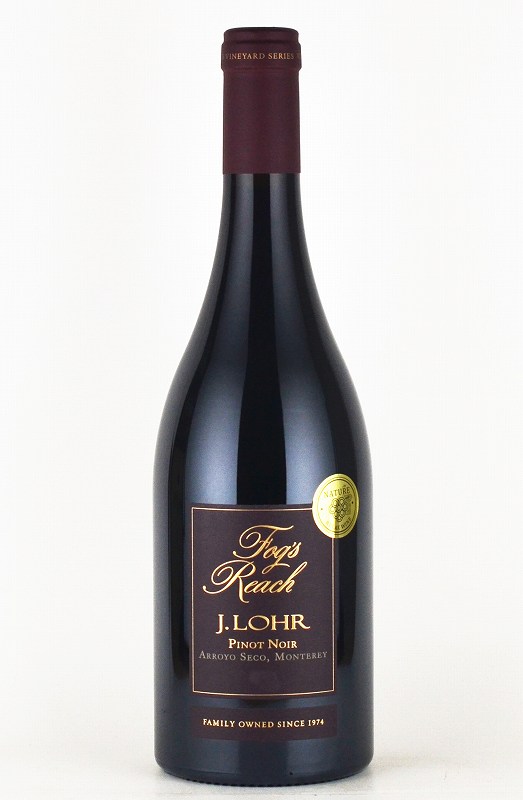 J．ロアー　”フォッグス・リーチ”　ピノノワール カリフォルニア ワイン