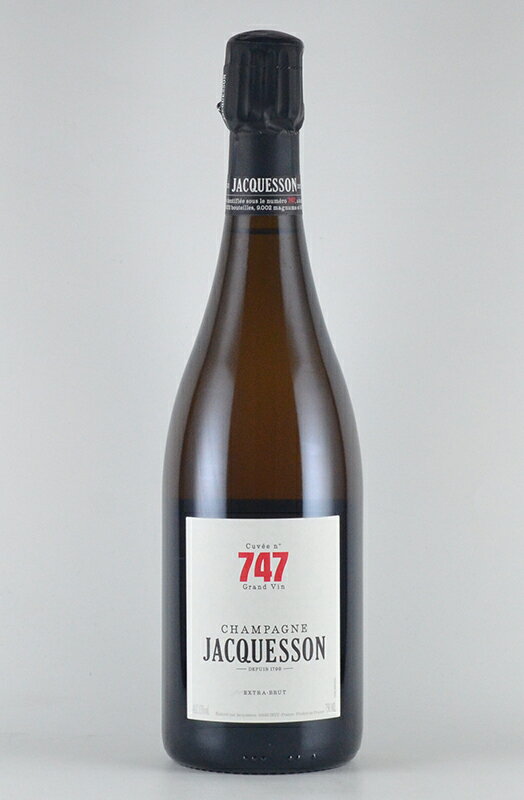 ジャクソン キュヴェ 747 エクストラ ブリュット Champagne Cuvee #747 Extra Brut シャンパン シャンパーニュ