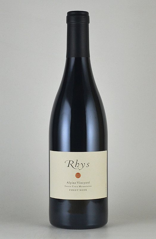リース ”アルパイン・ヴィンヤード” ピノノワール サンタクルーズマウンテン[2019] Rhys ”Alpine Vineyard” Pinot Noir Santa Cruz Mountains カリフォルニアワイン 赤ワイン 100点生産者