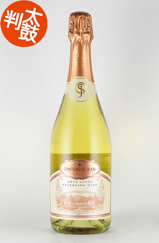 スパークリングワイン カリフォルニアワイン シャトー・セント・ジーン ブリュット キュヴェ スパークリング Chateau St Jean Brut Cuvee Sparkling wine