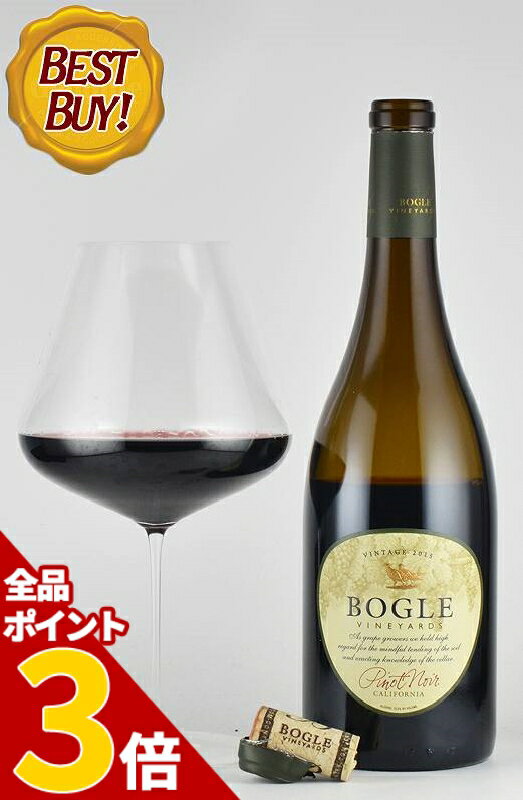 【全品P3倍★5/16迄】ボーグル・ヴィンヤーズ　ピノノワール カリフォルニア ワイン Bogle Vineyards Pinot Noir ナパバレー ナパ カリフォルニアワイン 赤ワイン