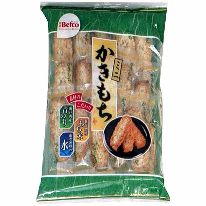 栗山米菓 ミニかきもち青のり 16枚×12袋入
