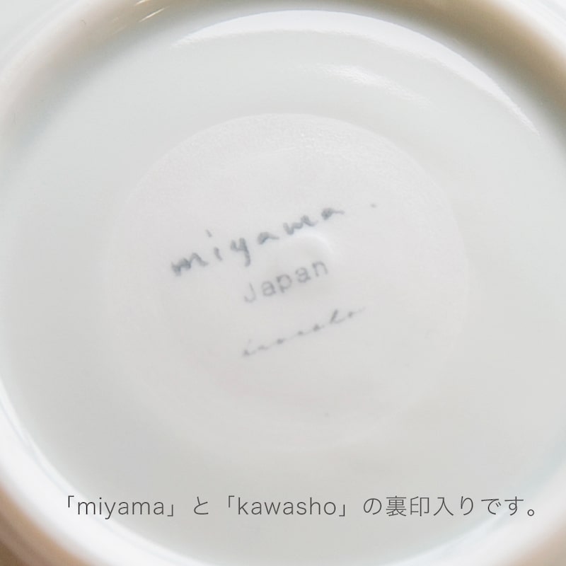 sooo 蒼 三角皿 20cm 大皿miyama 深山 川昌 青白磁 磁器 美濃焼 日本製