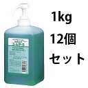 サラヤ(SARAYA) 手洗い用石けん液 シャボネットユ・ムP-5 1kgポンプ付 12個セット 23347